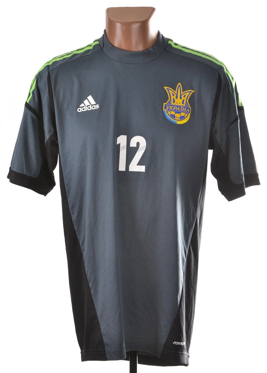 Maillot De Foot Ukraine – Metalurh Zavgorodniy #27, Porté Match, Jako Blanc