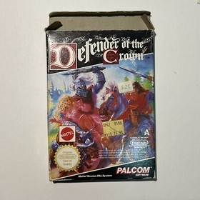 Defender Of The Crown NES Game Nintendo Boxed Instruction Manual Booklet PAL