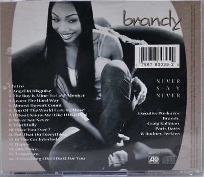Brandy - Never Say Never - Music CD | eBay