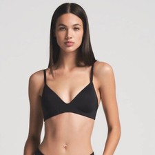 Skims T-shirt Demi bra Size 34D Black