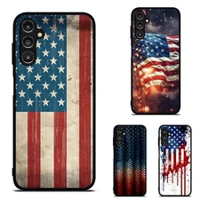 For Samsung Galaxy Z Fold Flip 3 4 5 6 Protective Case American Flag