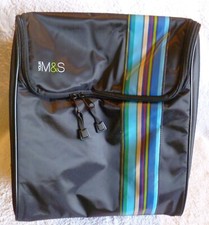 MARKS & SPENCER | COOL BAG PICNIC BACKPACK | BLACK & RAINBOW | M&S COOLBAG