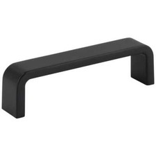 Square Asher Cabinet Pull - Matte Black