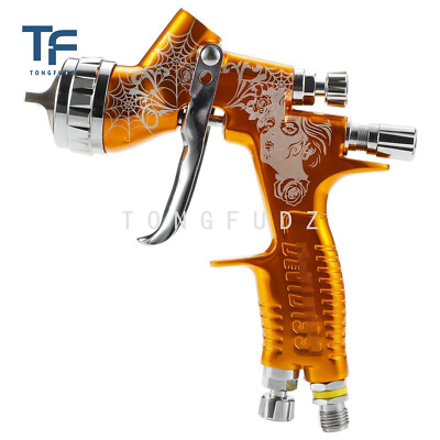 TE20 PRO Devilbiss LVMP 1.3 mm Gold Nozzle Tool Pistol GTI Spray Gun Paint Cars 