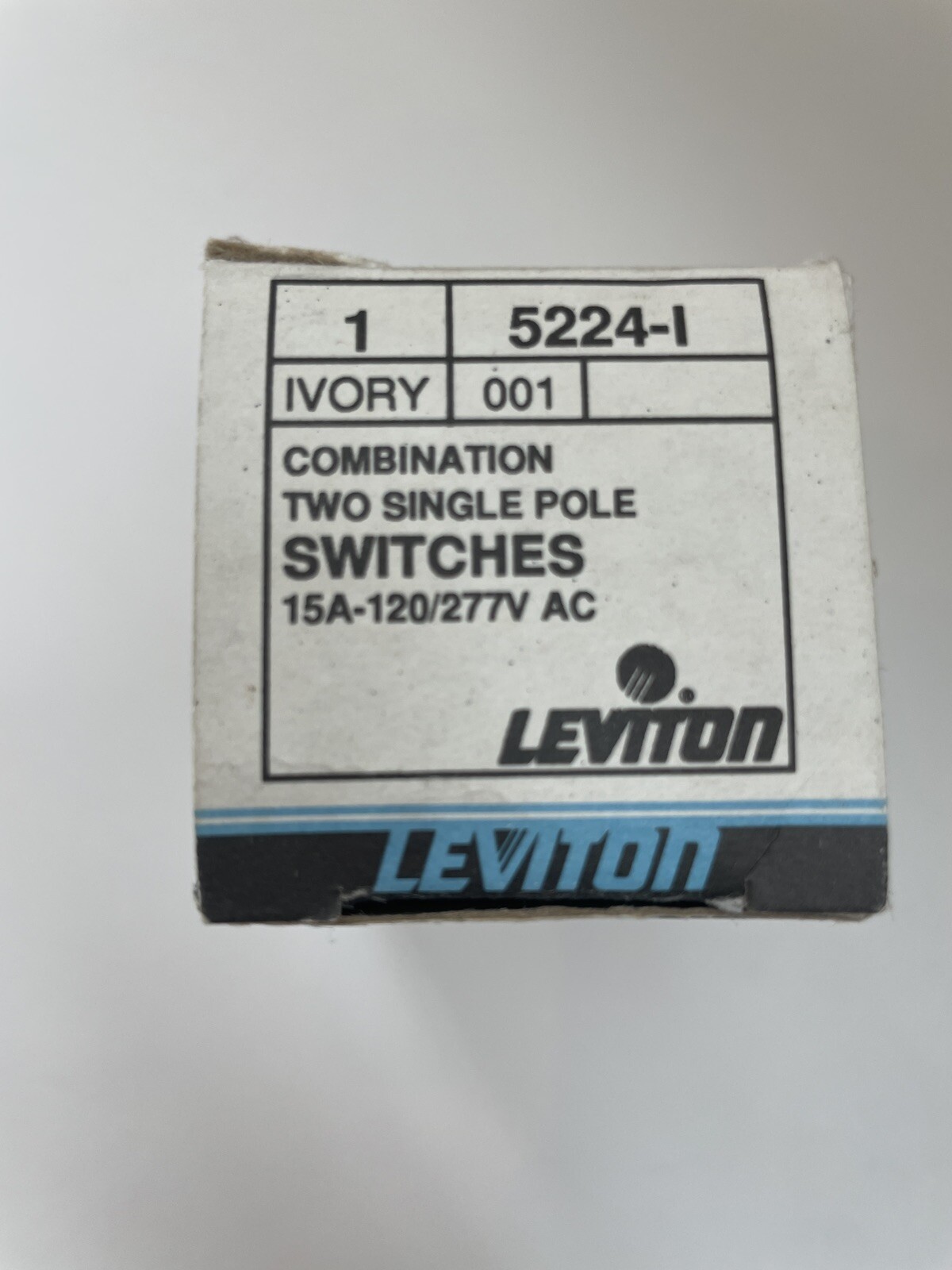 Leviton Combination Multiple Switch Switch-Switch Device (5224I