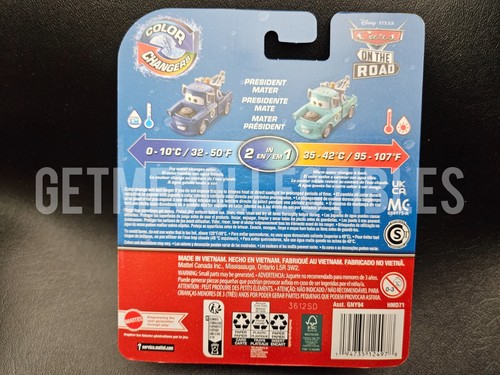 DISNEY PIXAR CARS COLOR CHANGERS PRESIDENT MATER SAVE 6% GMC - Picture 3 of 3