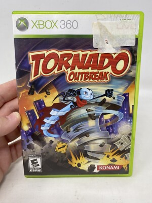Microsoft X-Box 360 Tornado Outbreak Video Game Complete w/ Manual Tested