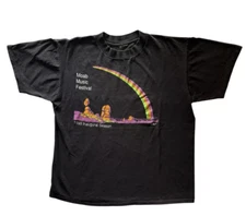 Vintage 90s Moab Music Festival 1993 Inaugural Season T-shirt size S-5XL