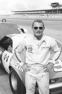 Bob Tullius fuhr AMC Speer in der Nascar 250 1969 Rennen 4x6 FOTO