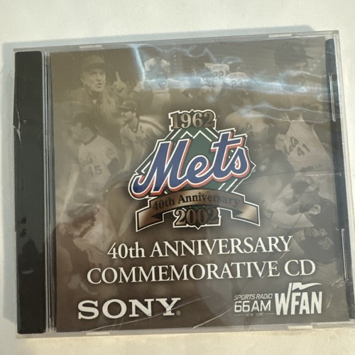 NY Mets 40th Anniversary Commemorative CD, 1962 - 2002, SONY, WFAN Sports Radio