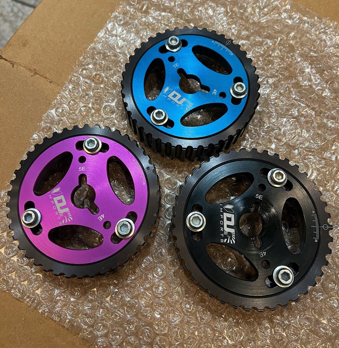 Toyota Starlet Glanza V GT Turbo Adjustable Cam Pulley Cam Pulley 4EFTE  5EFE 4E