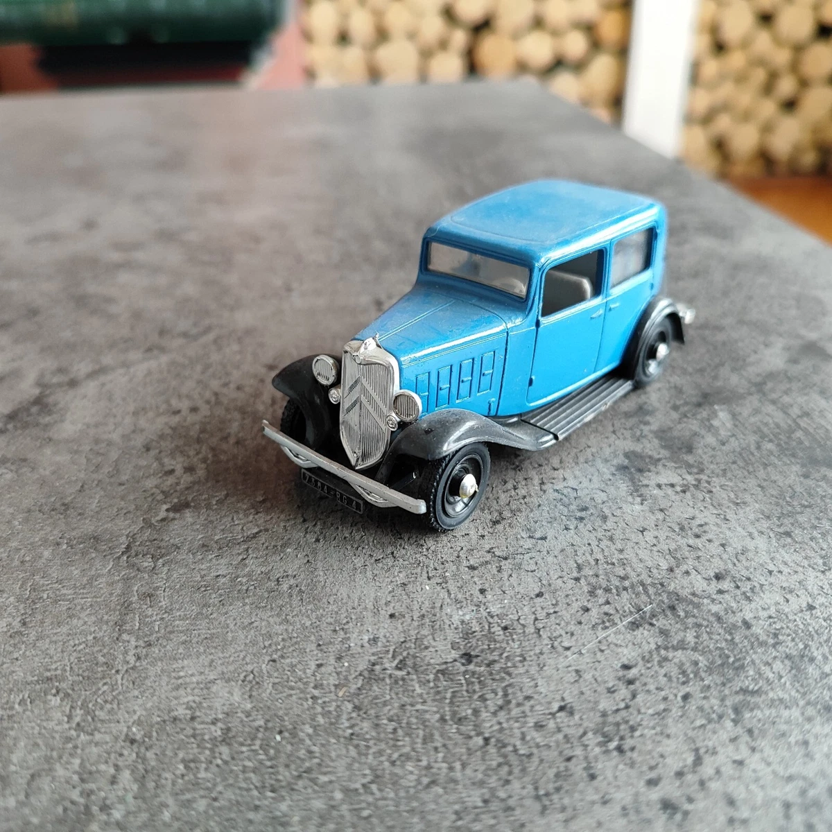Miniature Dubray 1/43 - Citroën C4 Taxi 1930 (Jaune Et Noir) - Occasion Comme Neuve
