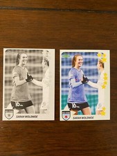 Sarah Woldmoe star insert BLACK AND WHITE/negative Parkside NWSL Vol 2