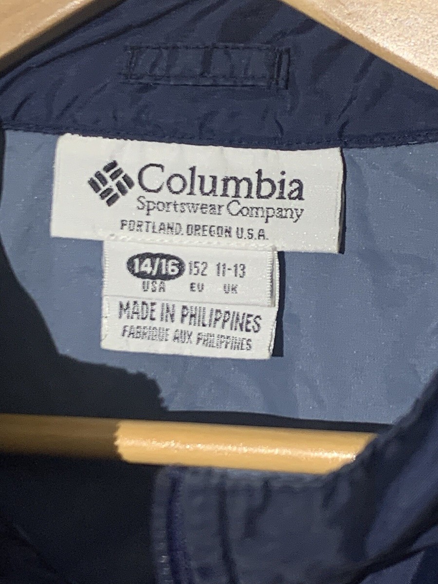 Columbia 100 110美品 Columbia Full-Zip Hooded Lightweight Nylon Windbreaker
