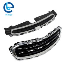 For Chevy Cruze Limited 2015 2016 Front Upperlower Grille Chrome For Chevy Cruze Limited 2015 2016 Front Upperlower Grille Chrome