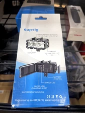 Suptig High Power Dimmable Waterproof Diving Underwater LED Video Camera Lights