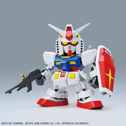 Authentic Bandai Gundam SD-EX Standard Hello Kitty/RX-78-2 Model Kit NEW/SEALED