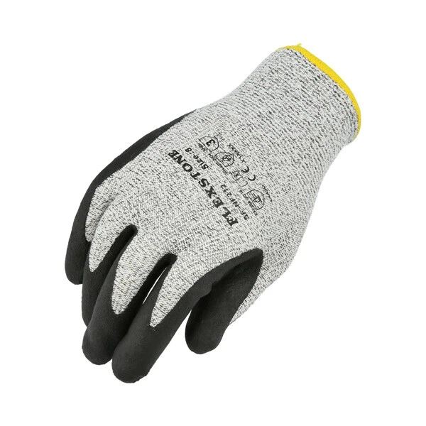 Cut Resistant Level 3 Hand Protective Industrial Work Gloves, Size