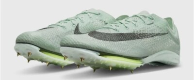 Nike Air Zoom X Victory track W/ spikes Mint Foam Volt DR9908-300 Men's Size 12