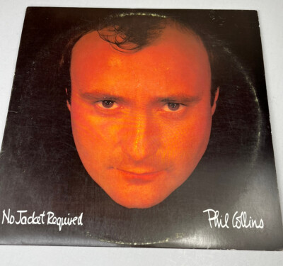 Phil Collins 'No Jacket Required' Vinyl LP Record Album V2345 12 