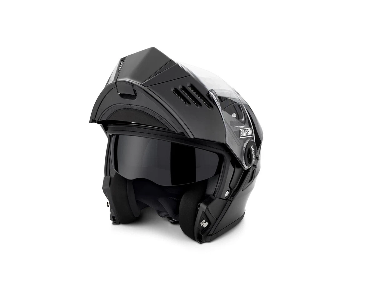 Simpson Racing Mod Bandit Motorcycle Helmet Flat Black - X-Large
