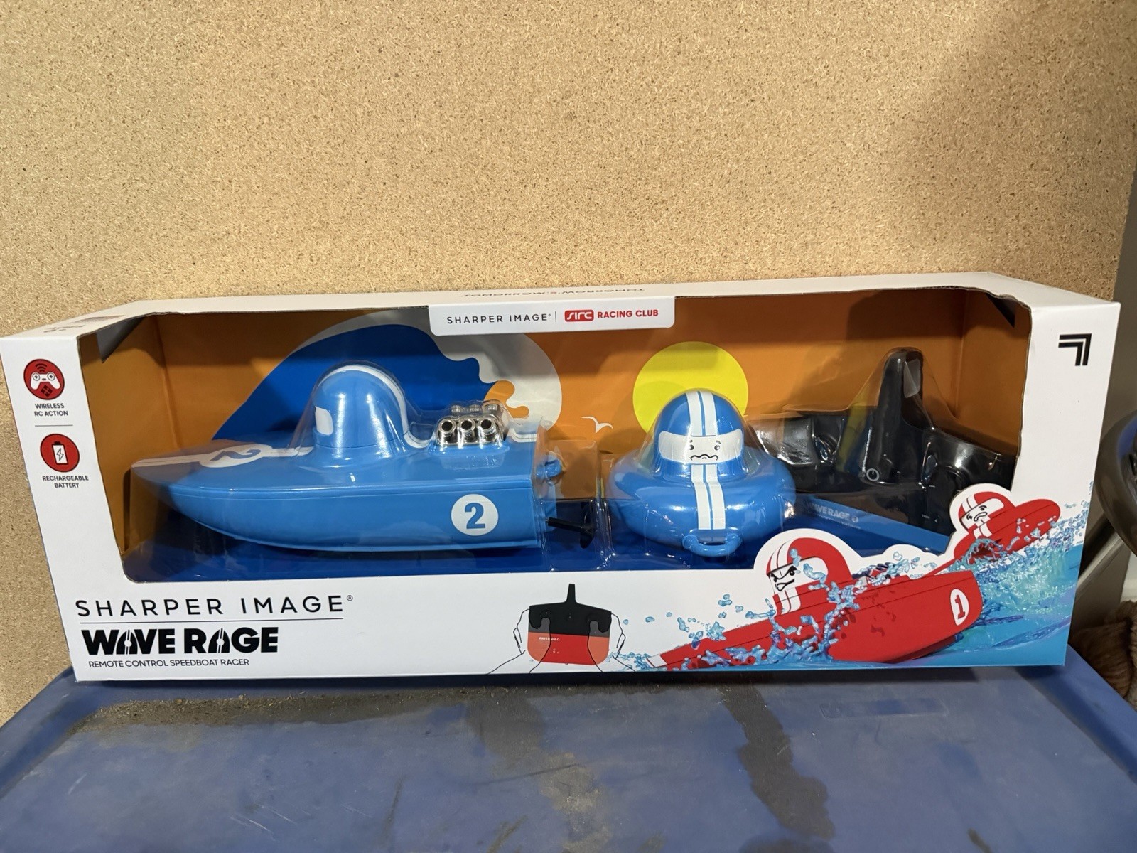 Speed Boat Pattern Sharper Image Wave Rage, Remote Control Speed Boat Racer NEW | eBay