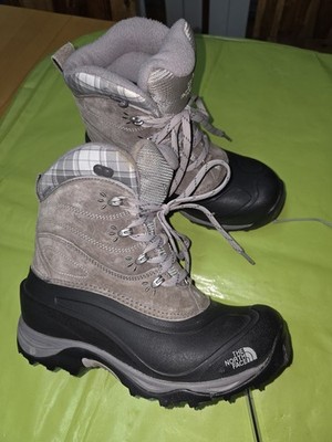 The North Face Gr.40 Damen Stiefel Winterstiefel Boots Chilkat  Grau Schwarz