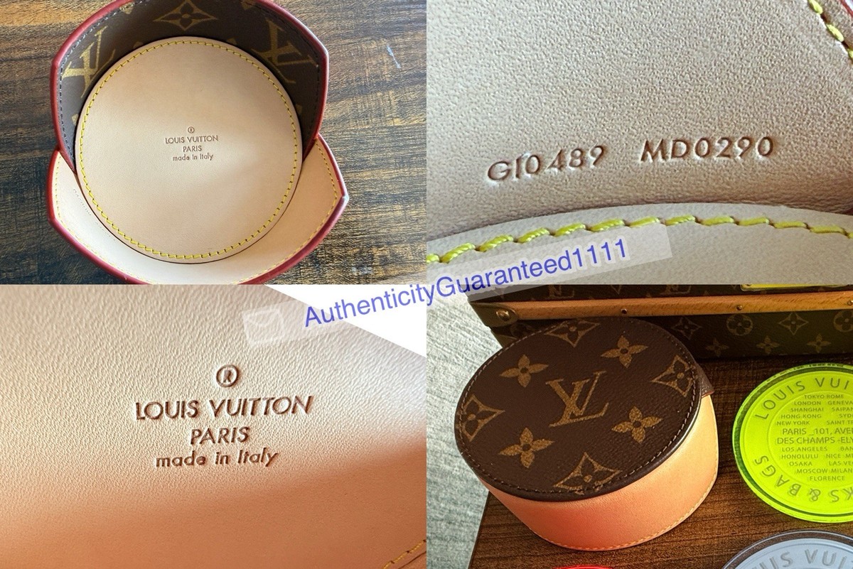 Louis Vuitton Coaster Gift Set 6p Fluorescent Neon Coasters