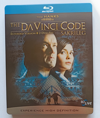 The Da Vinci Code - Sakrileg - Extended Version - 2-Disc Blu-ray Steelbook