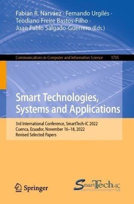Smart Technologies, Systems and Applications by Fabin R. Nar... - 9783031322129