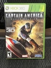 Captain America: Super Soldier (Microsoft Xbox 360, 2011) Complete CIB