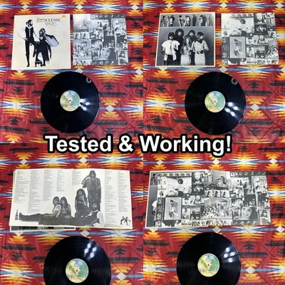 Fleetwood Mac Rumours Vinyl LP 1977 Original Pressing BSK 3010 Palm Tree TESTED