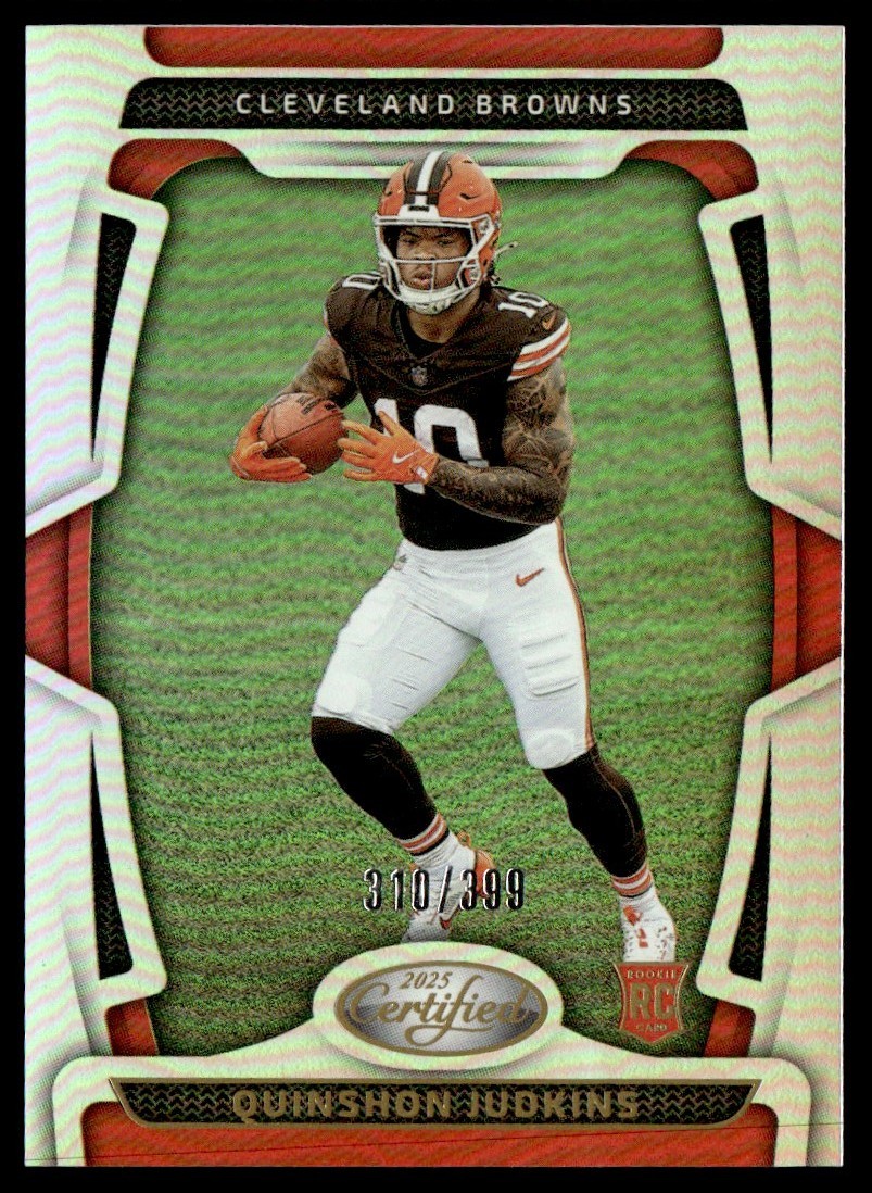 2025 Panini Certified Mirror Quinshon Judkins RC 310/399 #121