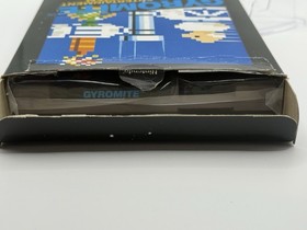 Gyromite Matte Sticker Seal First Production NES Complete CIB