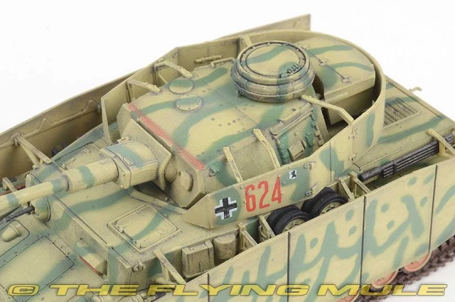 Dragon Models 1:72 Sd.Kfz.161 Panzer IV H German Army 3.PzDiv #624 w/Schurzen - Image 3 of 4