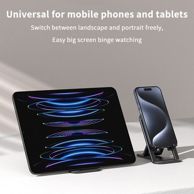 Universal Foldable Mobile Phone Holder Portable Desktop Adjustable Phone Stand