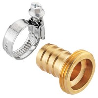 "SchlauchtüLle Messing Blank 3/4\"AG ø13Mm ø12-20Mm 9Mm Schlauchschelle Bad Ersatz"