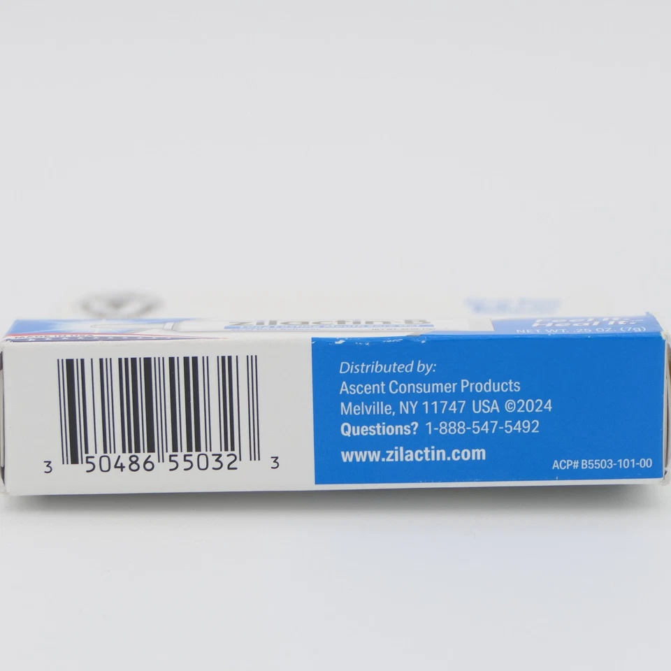 Gel analgésico oral Zilactin-B 6 horas alivio de dolores bucales y anclavizados 0,25 oz caducidad 2027 Foto 2 de 3