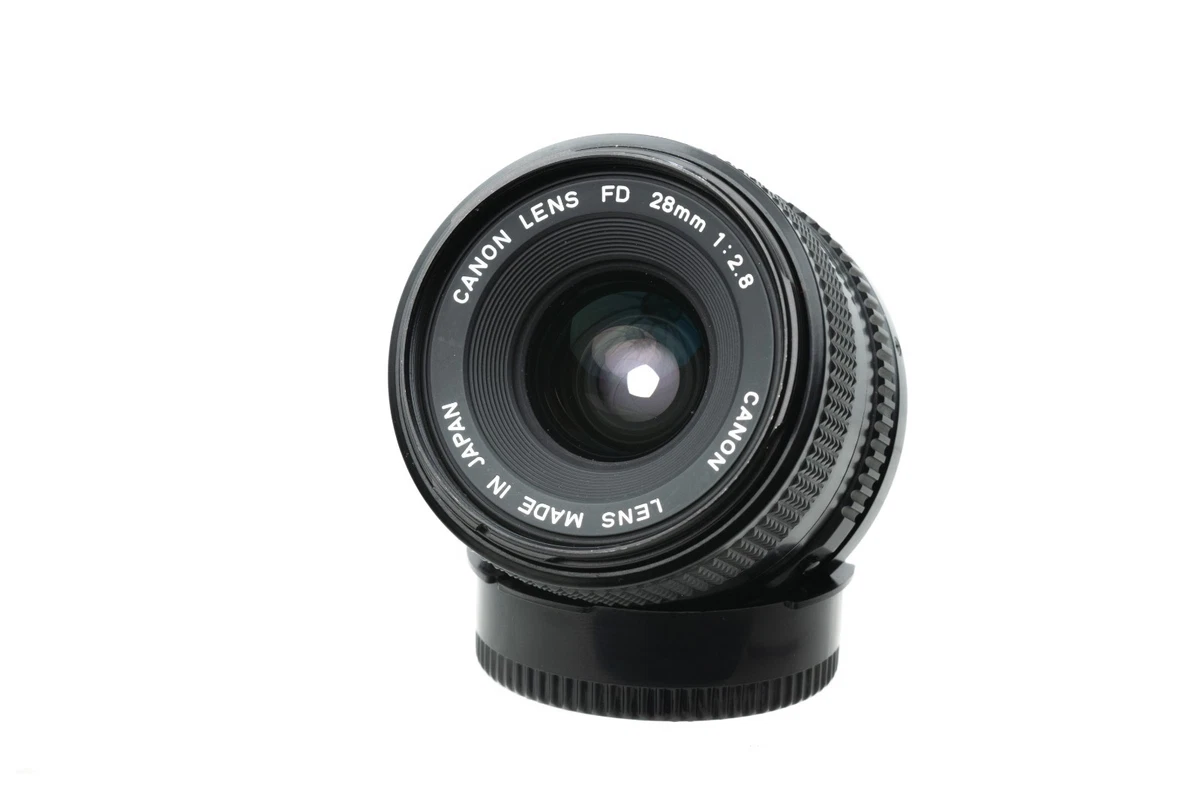 美品 CANON LENS FD 28mm F2.8 マニュアル レンズ Canon FD 28mm f/2.8 | Manual Focus Film Camera Lens for Canon Cameras