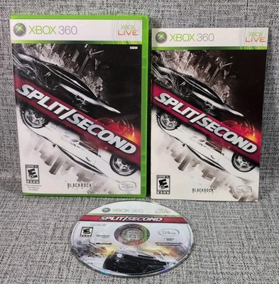 Split/Second (Microsoft Xbox 360, 2010) Complete W/ Manuals Tested Working