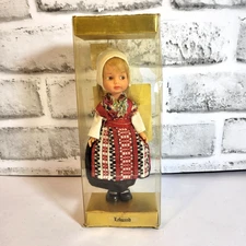 Swedish Vintage 6" Anika Doll in Traditional Dress