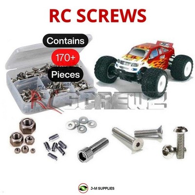 RCScrewZ Metric Stainless Screw Kit los022m for Team Losi LST2 (LOSB0015) | KIT