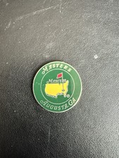 Authentic Masters Golf Tournament Ball Marker 1" Diameter Straight from Augusta