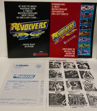 RARE Set of Lionel Revolvers 1989/1990 Catalogs/Brochures & 1990 Order Form