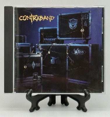 Contraband Self Titled CD 1991 Impact Records Ratt L.A. Guns Vixen M.S.G.