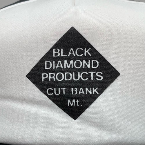 Vintage Black Diamond Products Hat Cut Bank Montana Snapback Trucker Cap Korea