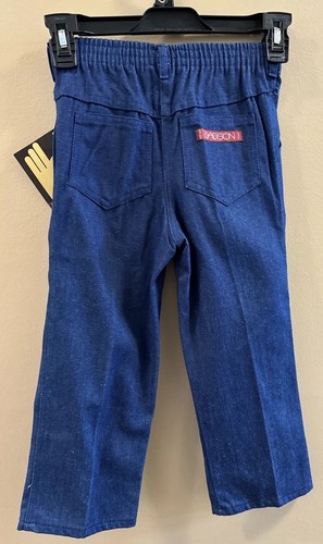 Girls 4T SASSON Jeans, 1960, Talon Zip, Baggy, Pleated, Elastic Waist, USA Made - Picture 7 of 7