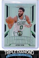 2024-25 Panini Prizm Jayson Tatum Dominance Silver Prizm Celtics D203