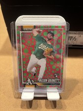 2026 Topps Series 1 Easter Green Polka Dots Green/Pink Foil Mason Barnett