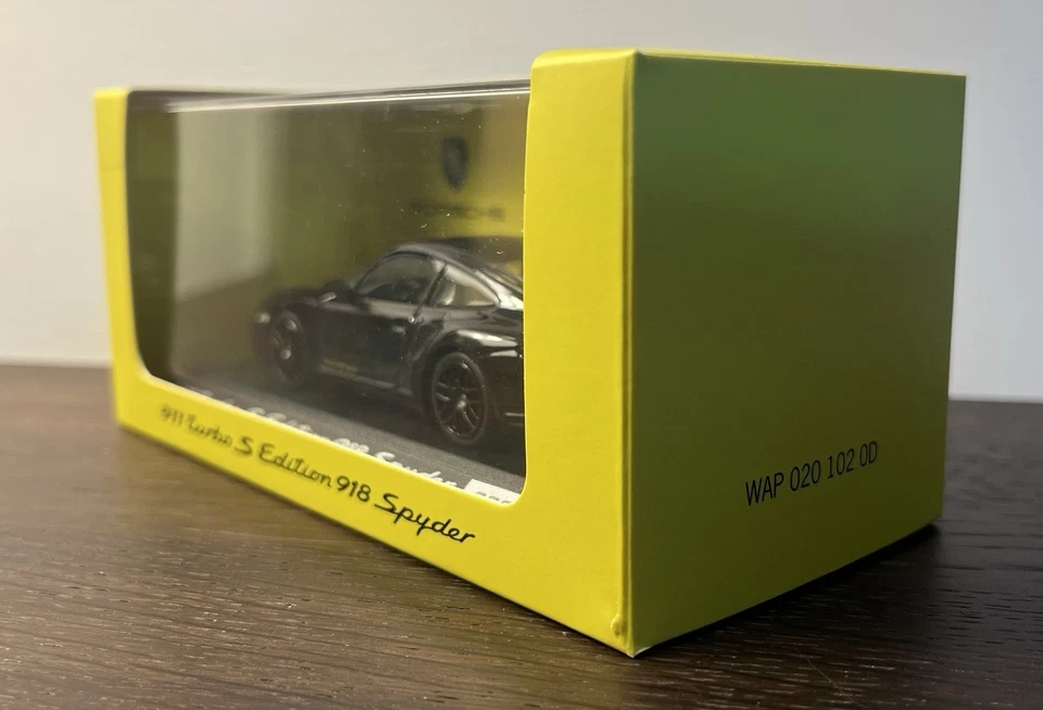 Porsche 911 Turbo S Edition 918 Spyder Minichamps Black 997 (II) - Immagine 2 di 4
